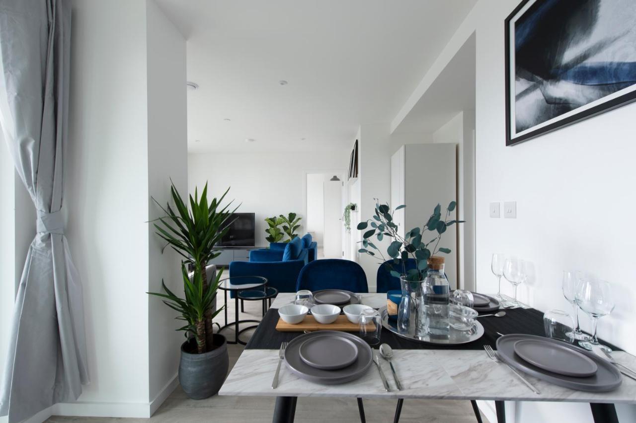 Апартаменты Ac Luxe Penthouse With Free Parking Лондон Экстерьер фото