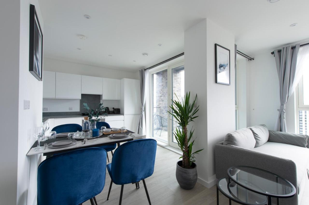 Апартаменты Ac Luxe Penthouse With Free Parking Лондон Экстерьер фото